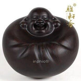 INPHIC-黑檀木雕彌勒佛像 不倒翁 搖錢佛10cm紅木雕工藝品擺飾特價